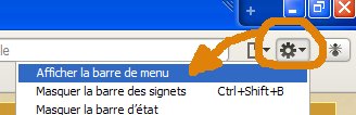 Afficher la barre de menus sous Safari